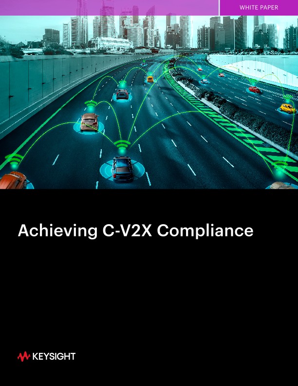 Achieving CV2X Compliance PDF Asset Page Keysight